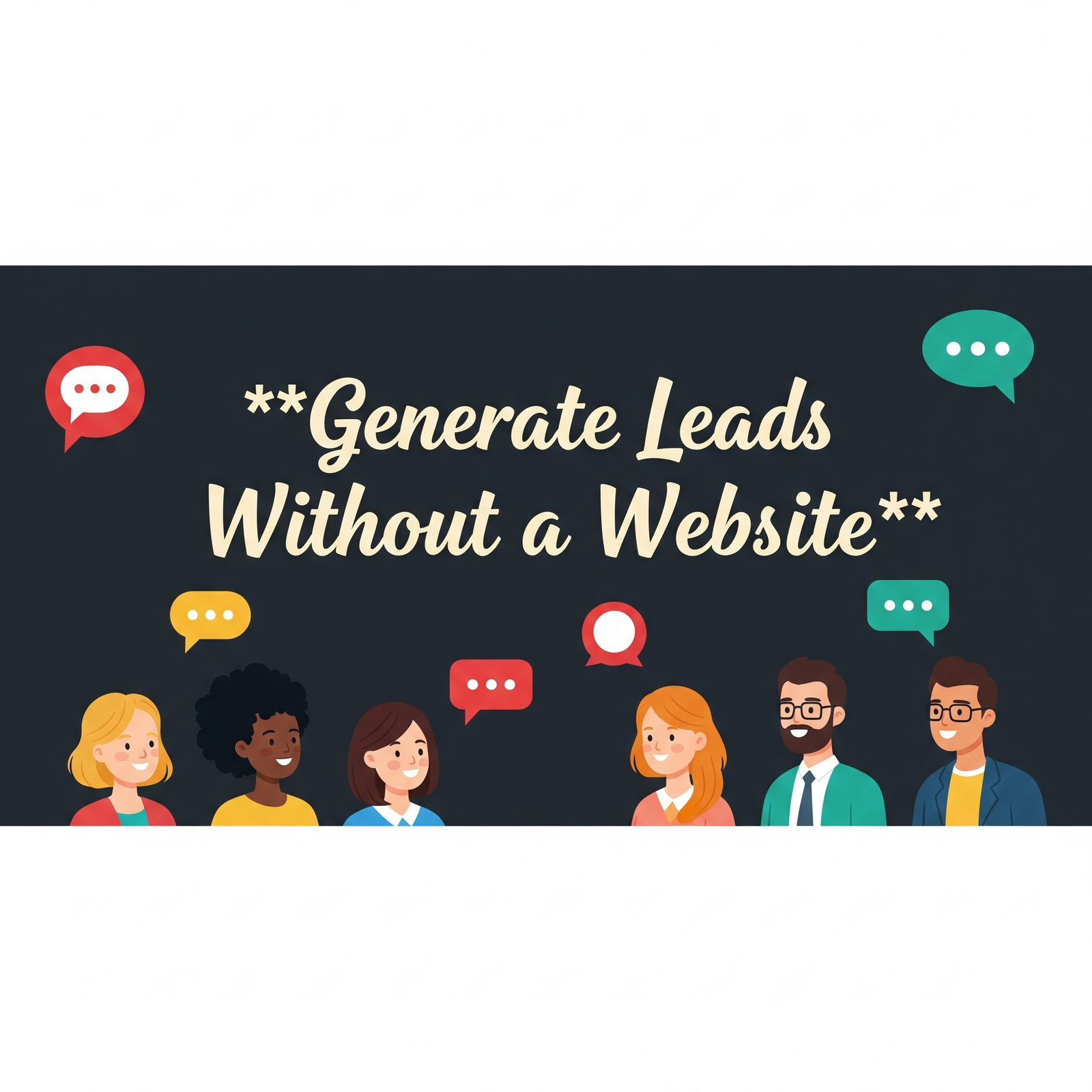 Generate Leads Without a Website